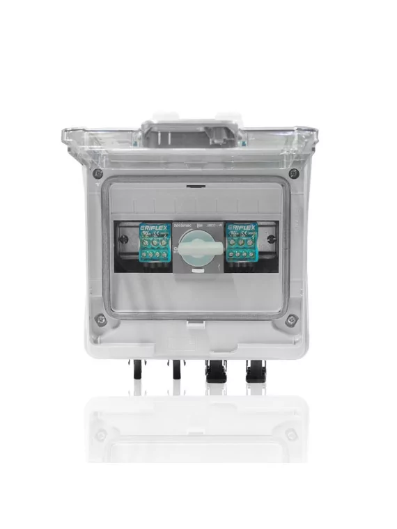 Paralleling box 2-3-4-5 inputs with DC isolator