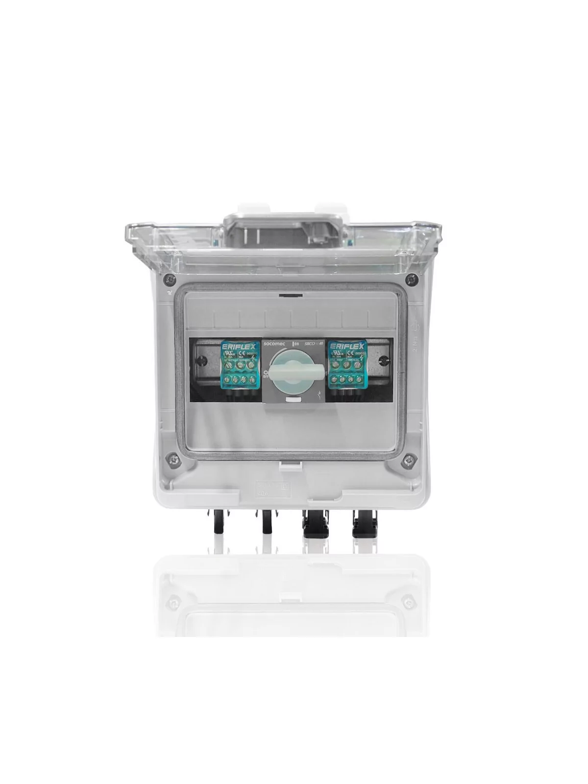 Paralleling box 2-3-4-5 inputs with DC isolator