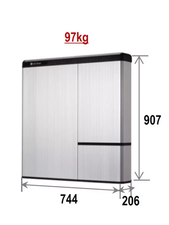 Batería de litio LG RESU 10H 400V - 10 kWk