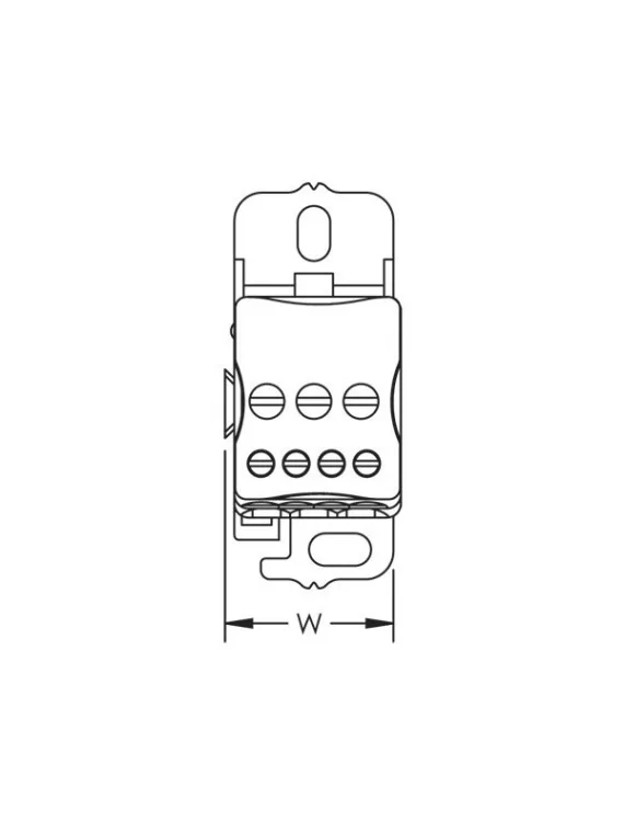 Repartiteur unipolaire 80a