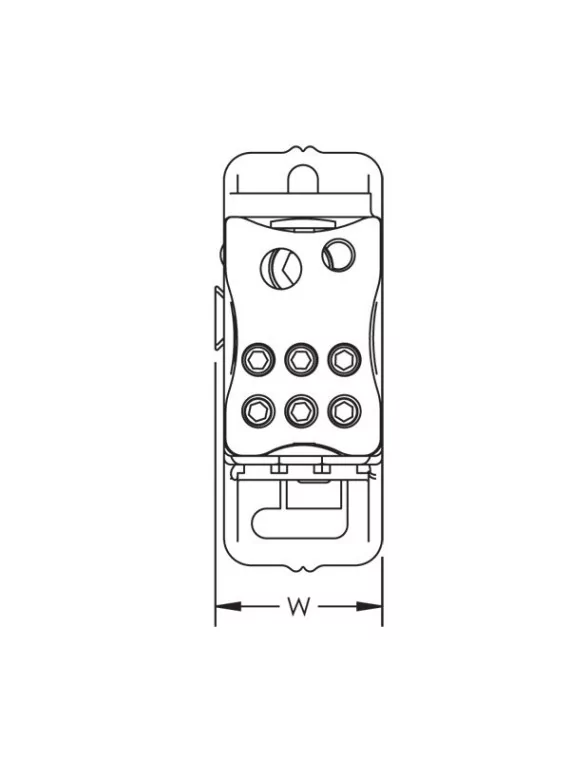 Divisor unipolar 125A