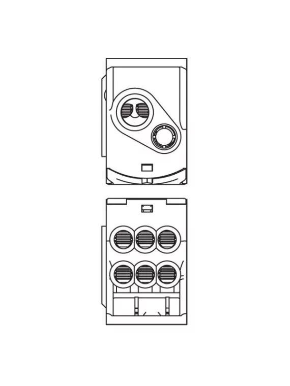 Divisor unipolar 125A