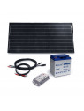 Kit solaire 100Wc - 28Ah - 12V