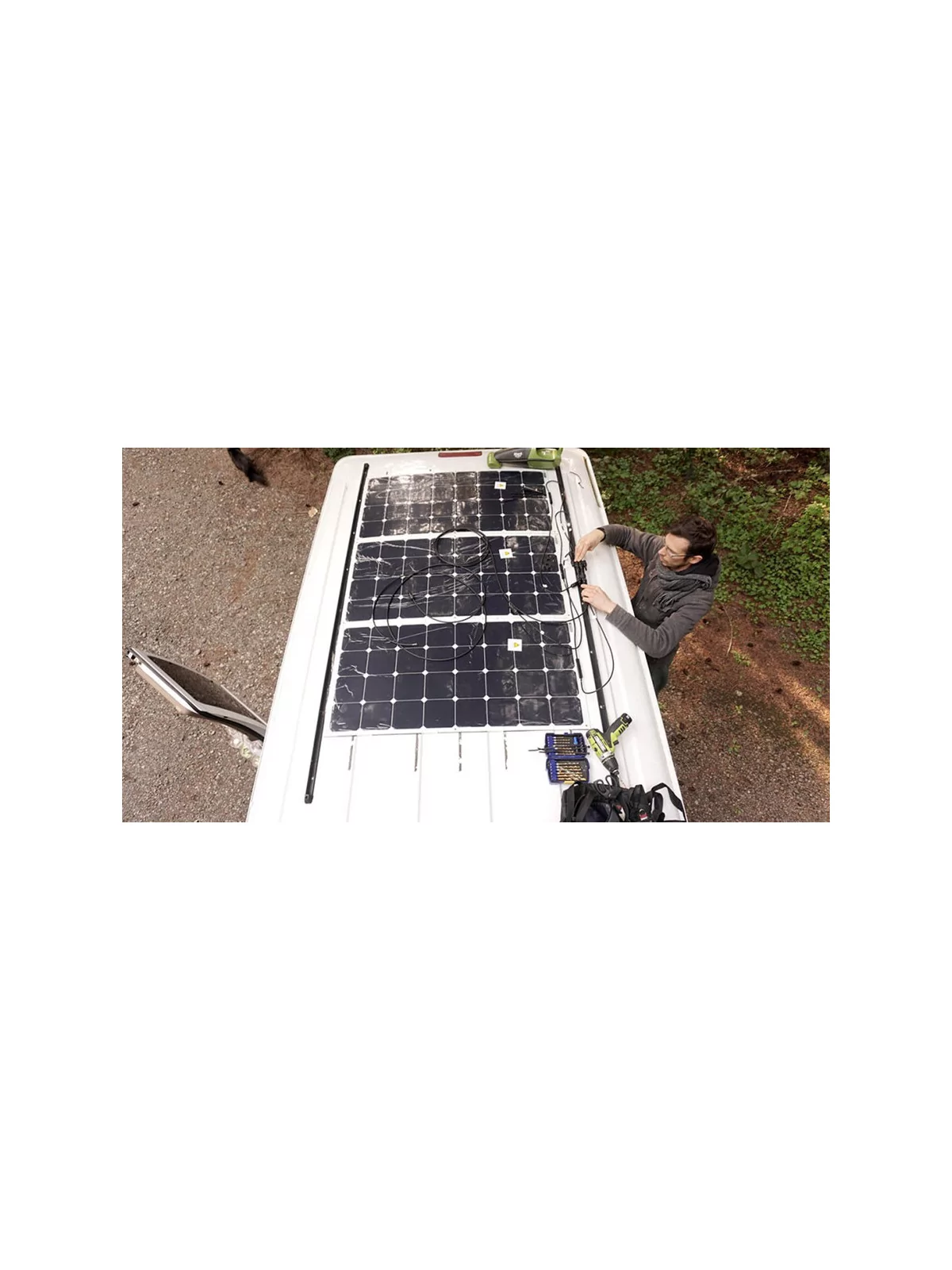 Kit solar autocaravana y barco SIZE S - 12V - configurable