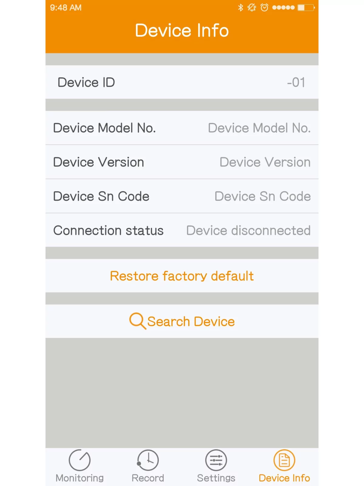 Bluetooth-adapter voor SRNE-controllers