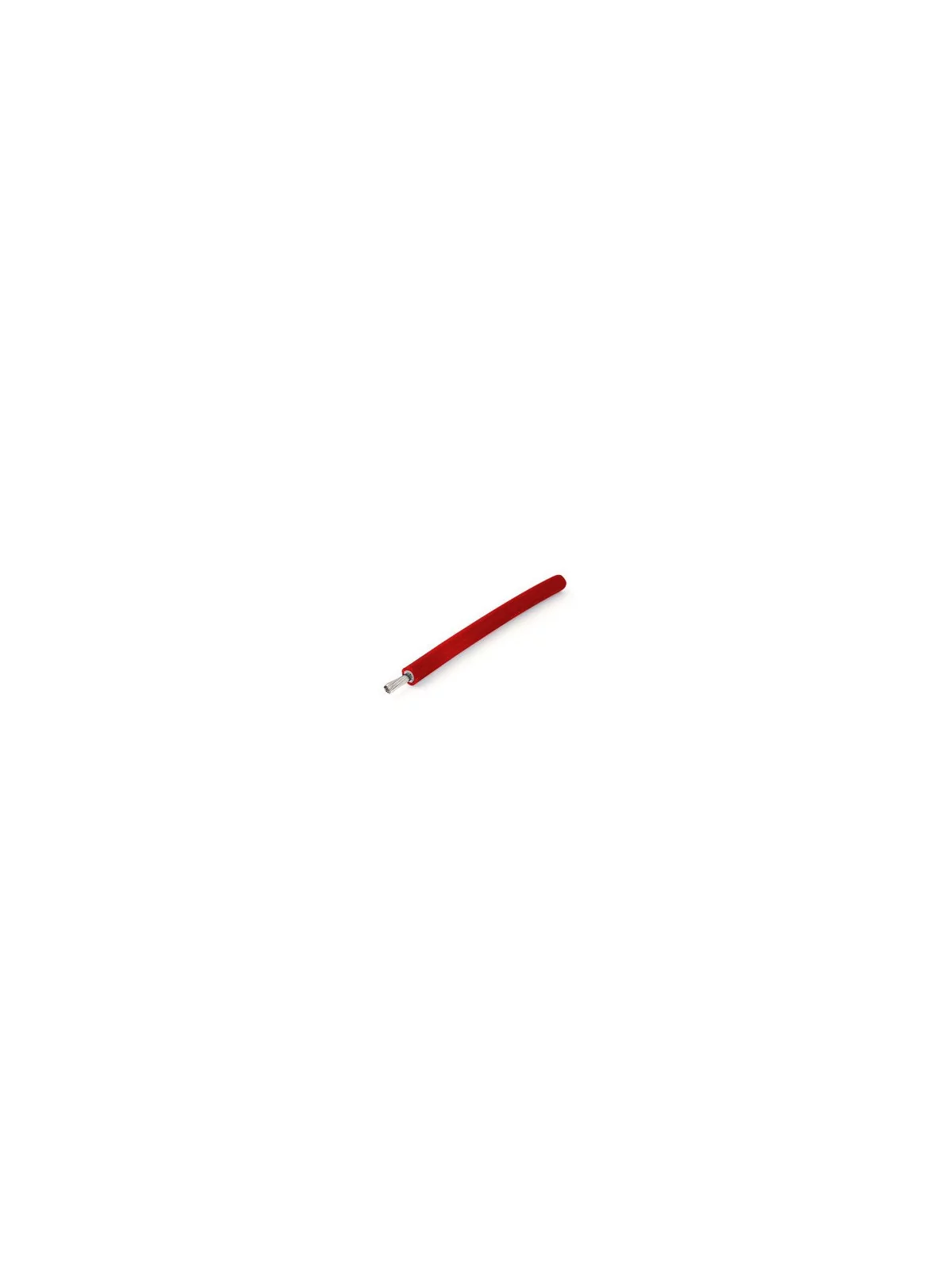 Solar cable 1X6mm2 red - 1m