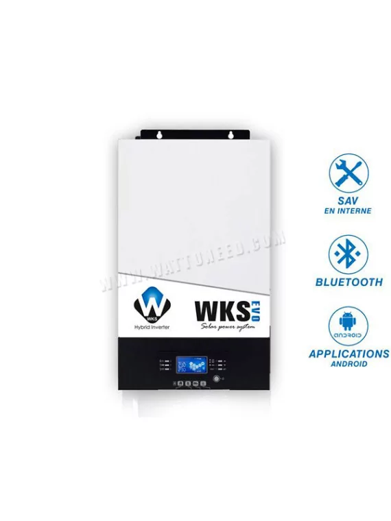 WKS Evo 3kVA 24V hybrid inverter