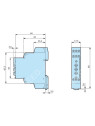 Crouzet MUR3 - Timer relay 8A