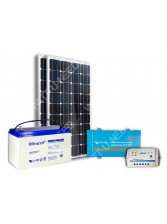 Kit solaire 200Wc mono - 55Ah - 250VA