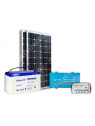 Kit solaire 200Wc mono - 55Ah - 250VA