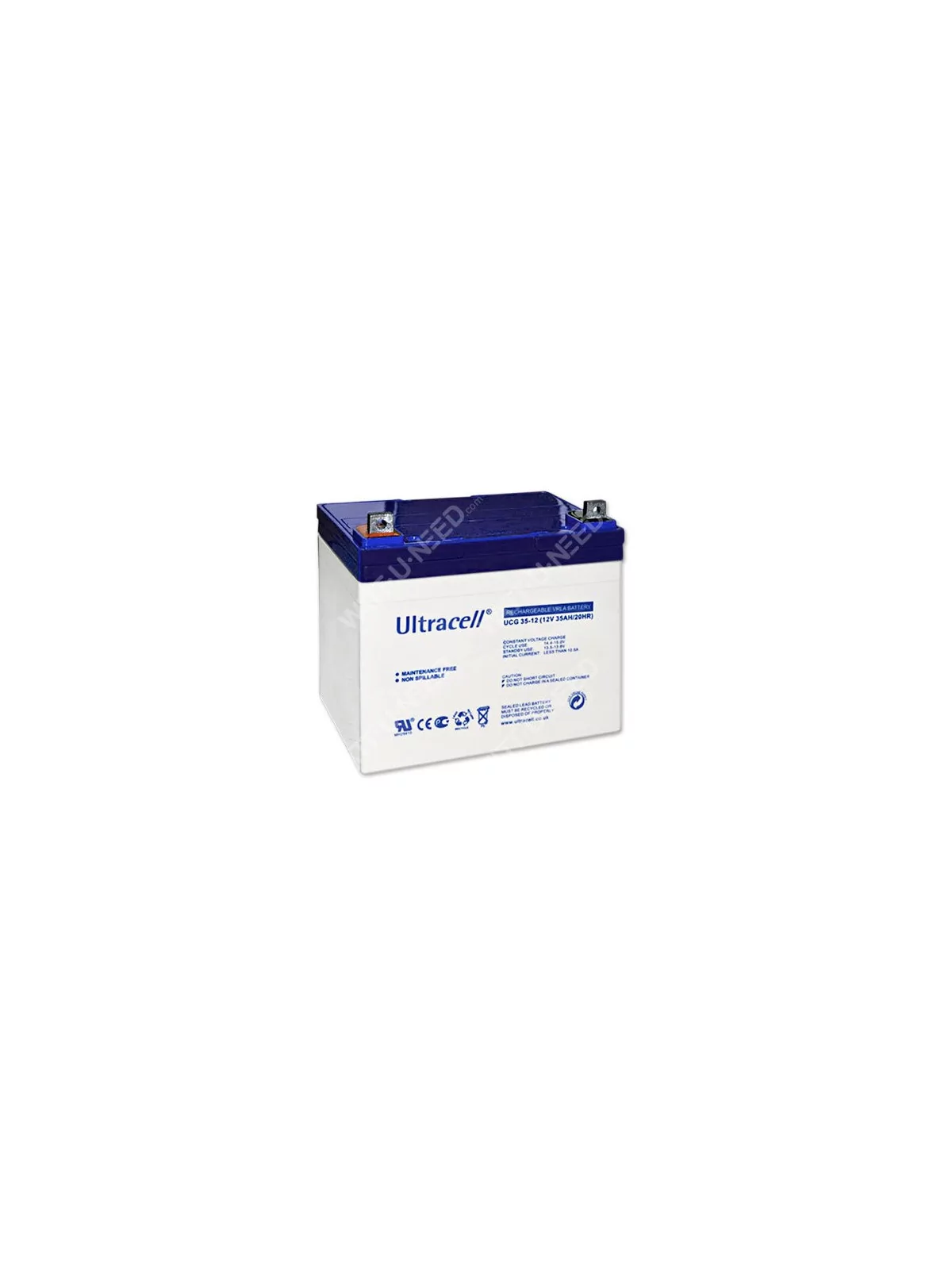 Baterías Ultracell 12V 35Ah GEL