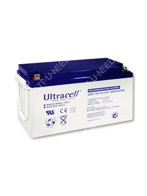 Baterías Ultracell 12V 150Ah GEL