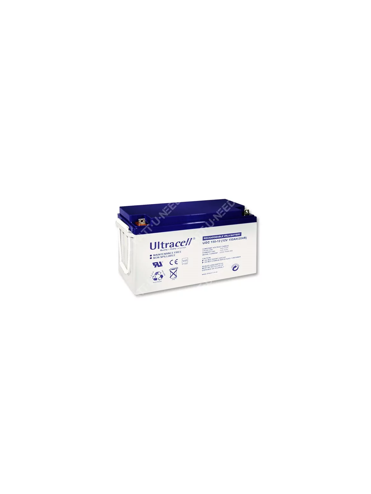 Baterías Ultracell 12V 150Ah GEL