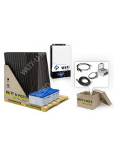 Kit autoconsommation 15 panneaux 5kVA avec stockage