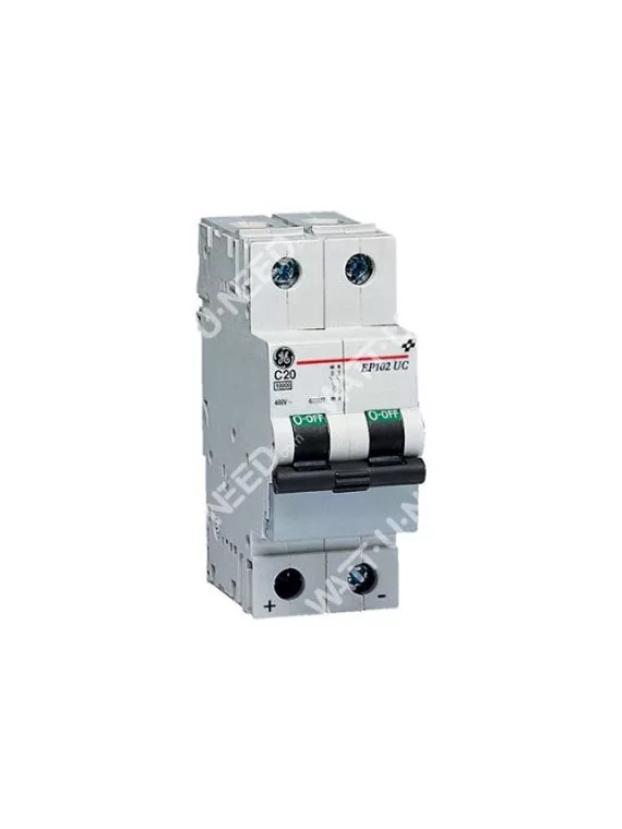 CIRCUIT BREAKER 3KA 2P 50A C 2MOD