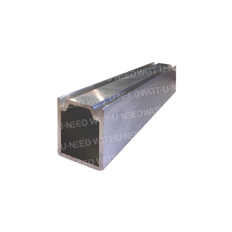 Aluminum rail junction for 80mm rail