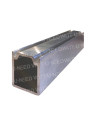 Aluminum rail junction for 80mm rail