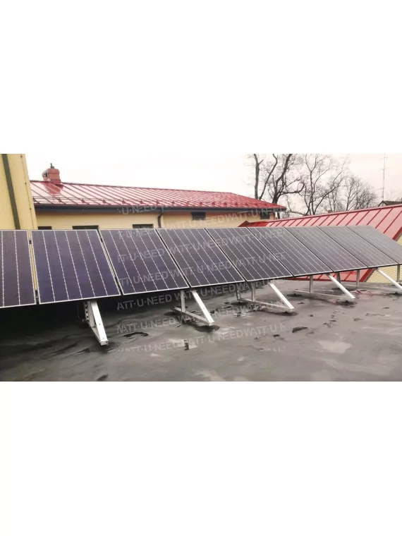 Gran Apoyo, de aluminio ajustable panel solar