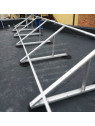 Aluminium adjustable photovoltaic panel support