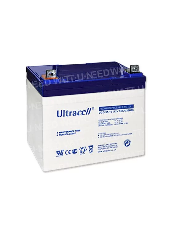 Las Baterías De GEL De Ultracell 12V 35Ah