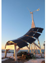 Girafe 2.0 centrale éolienne et solaire hybride InnoVentum