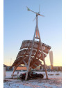 Giraffe 2.0 innoVentum Hybrid Wind and Solar Power Plant