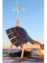 Giraffe 2.0 innoVentum Hybrid Wind and Solar Power Plant