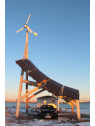 Giraffe 2.0 innoVentum Hybrid Wind and Solar Power Plant