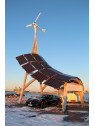 Giraffe 2.0 innoVentum Hybrid Wind and Solar Power Plant