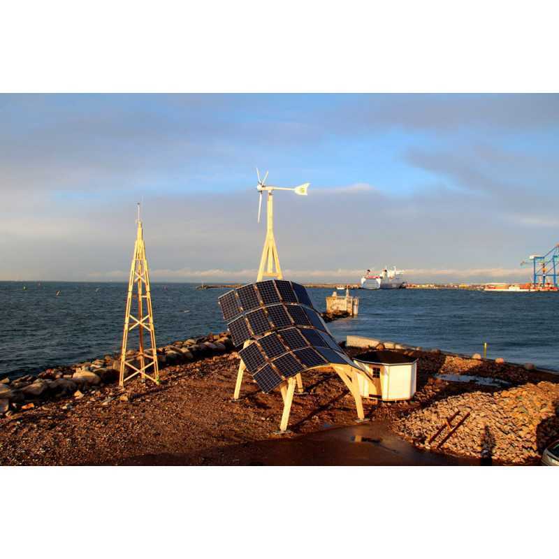 Girafe 2.0 centrale éolienne et solaire hybride InnoVentum