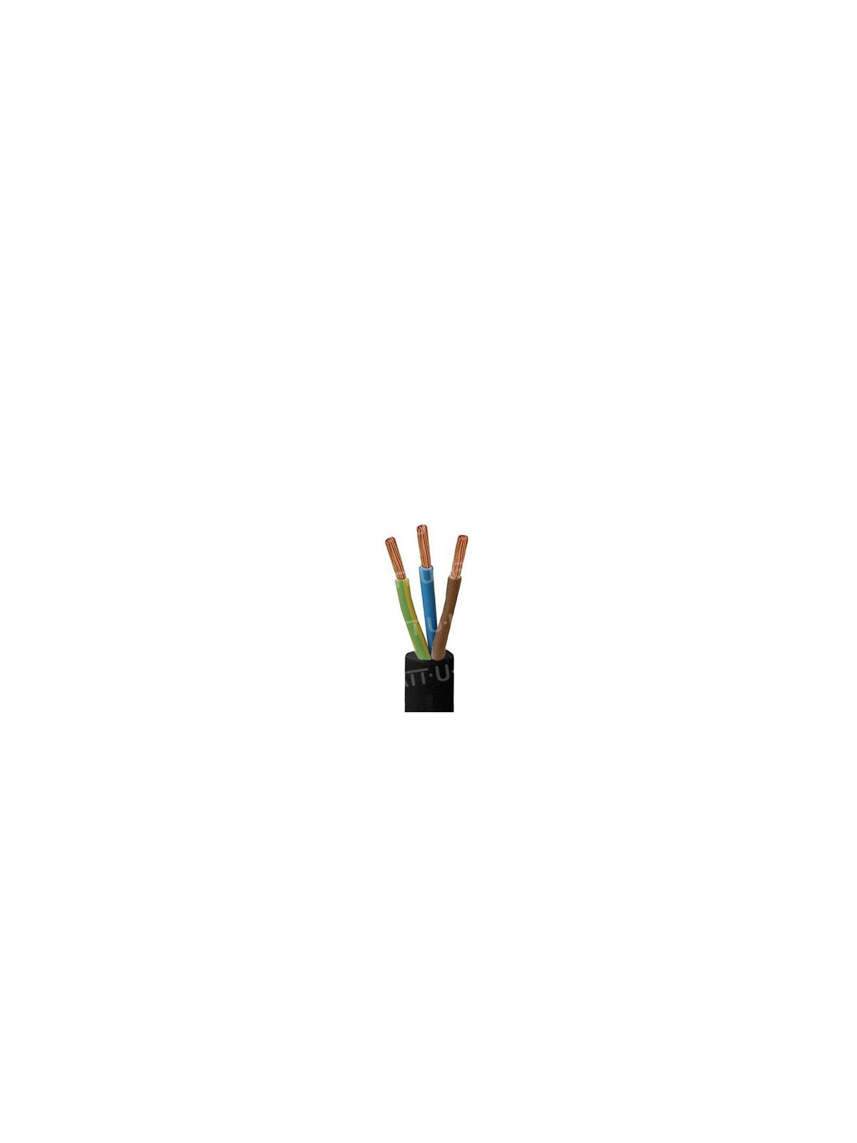 Cable Flexible de H05RR-F 3G 2,5mm2 - 1m