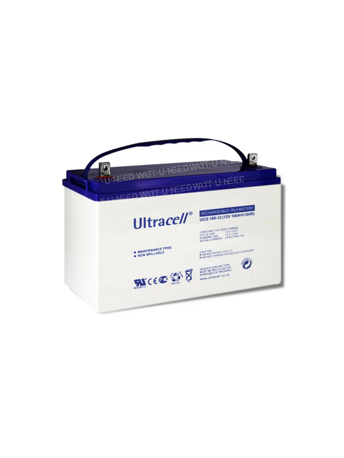 Batterie GEL Ultracell 12V 100Ah