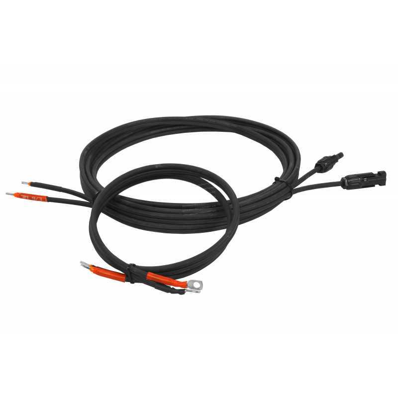 5m Solar cable 2X4mm2 and 2m battery cable