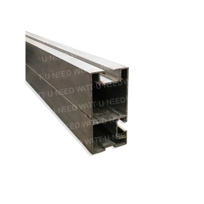 80x40 mm aluminium rail