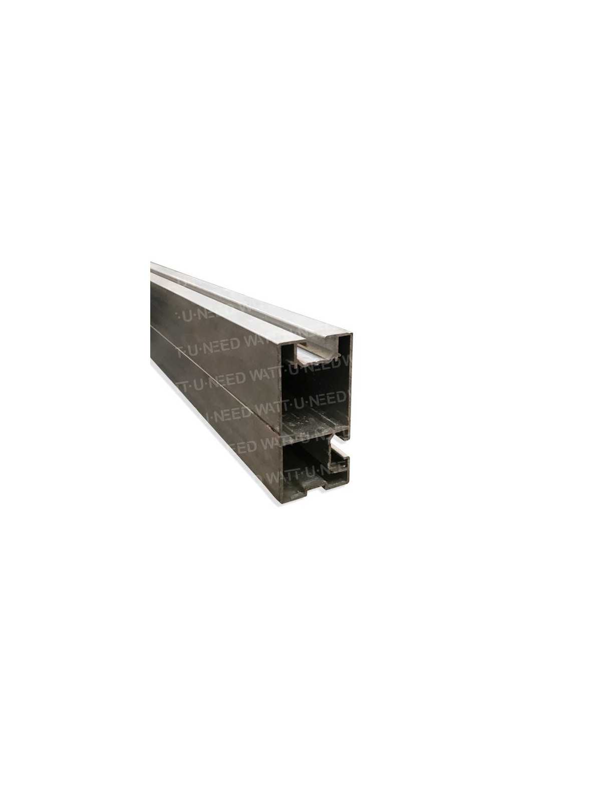 80x40 mm aluminium rail