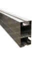 Rail en aluminium de 80x40 mm