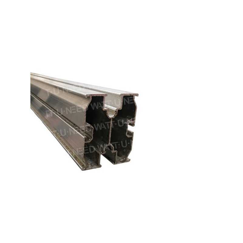 Rail en aluminium de 80x100 mm