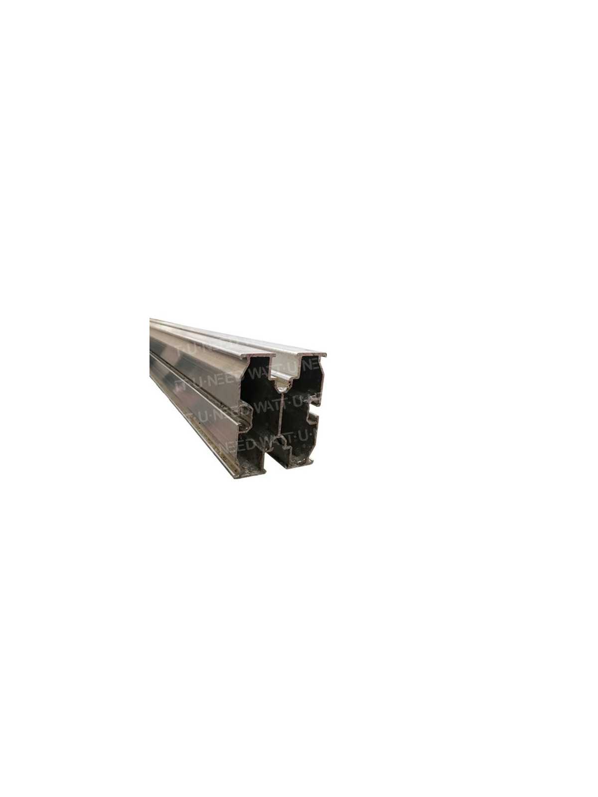 Rail en aluminium de 80x100 mm