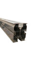 Rail en aluminium de 80x100 mm