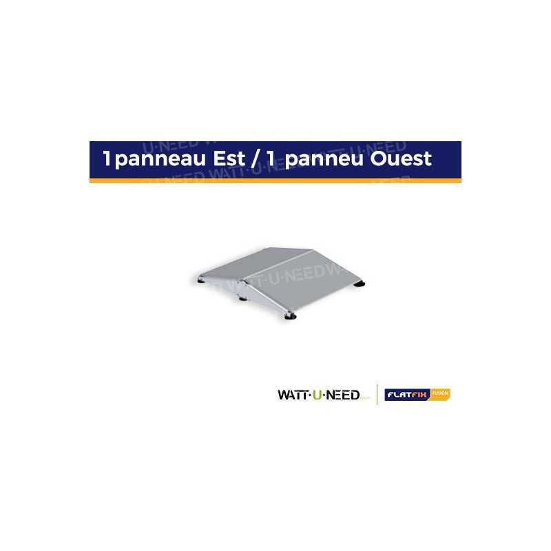 Structure for solar panel installation