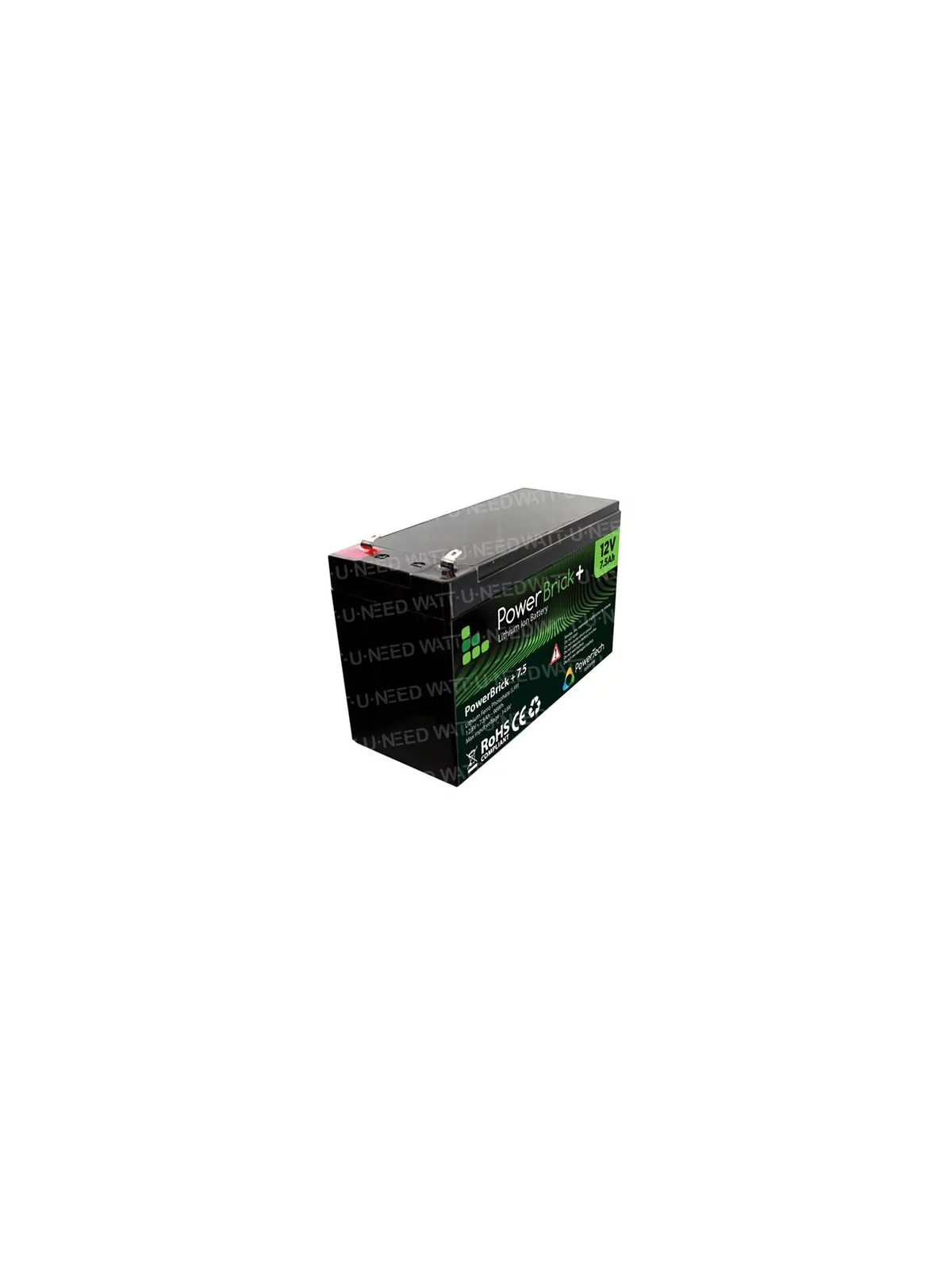 Lithiumbatterij PowerBrick+ 12V 7,5Ah