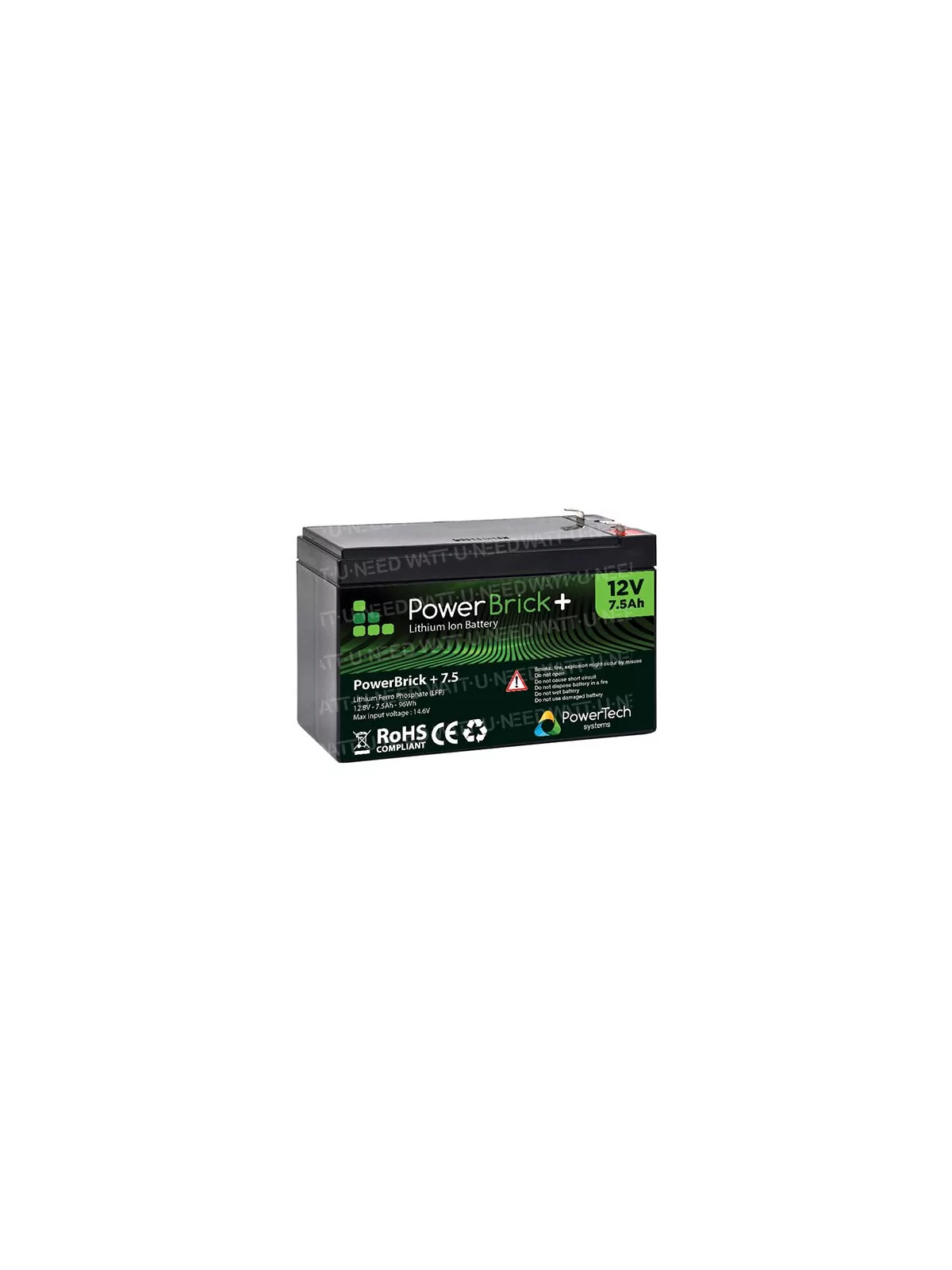 Batería de litio PowerBrick+ 12V 7,5Ah