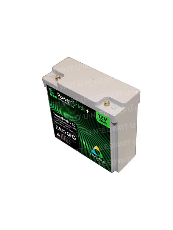 Lithiumbatterij PowerBrick+ 12V 30Ah