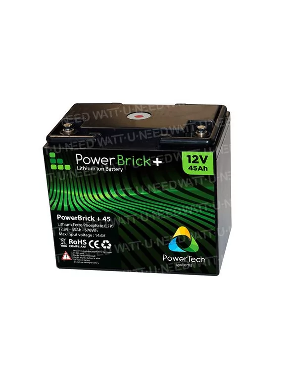 Batería de litio PowerBrick+ 12V 45Ah