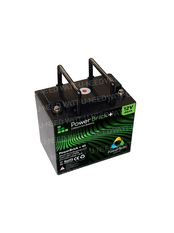 Lithiumbatterij PowerBrick+ 12V 45Ah