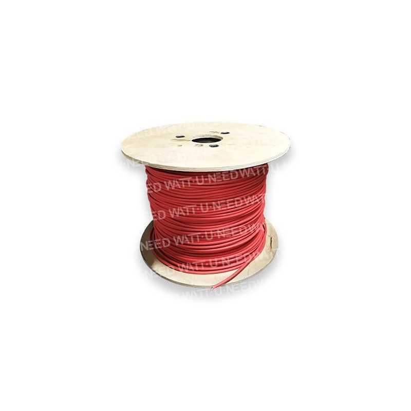 Câble solaire 1X4mm² rouge - 500m