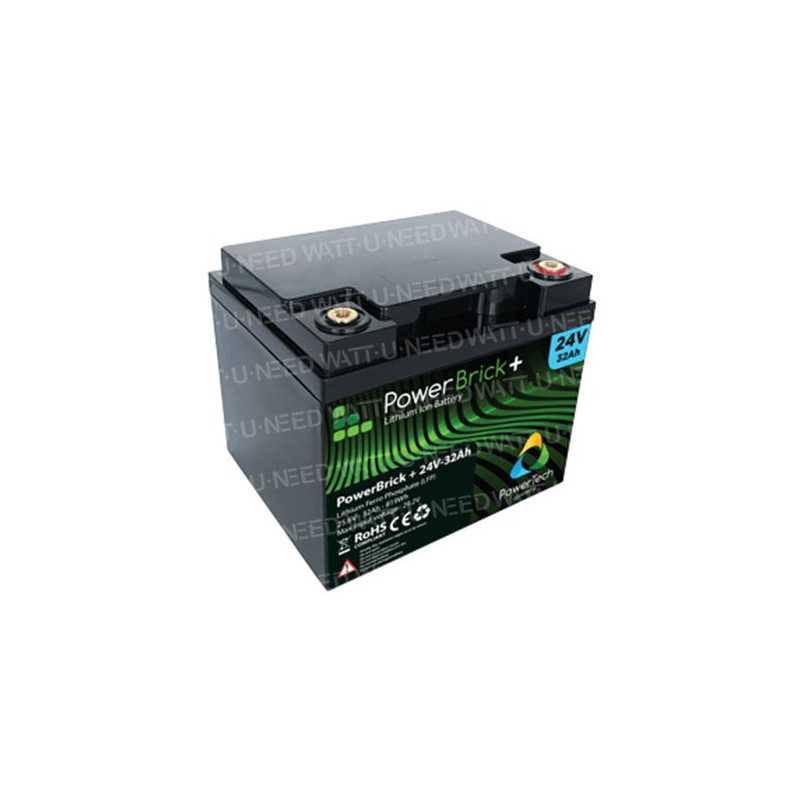 Lithiumbatterij PowerBrick+ 24V 32Ah