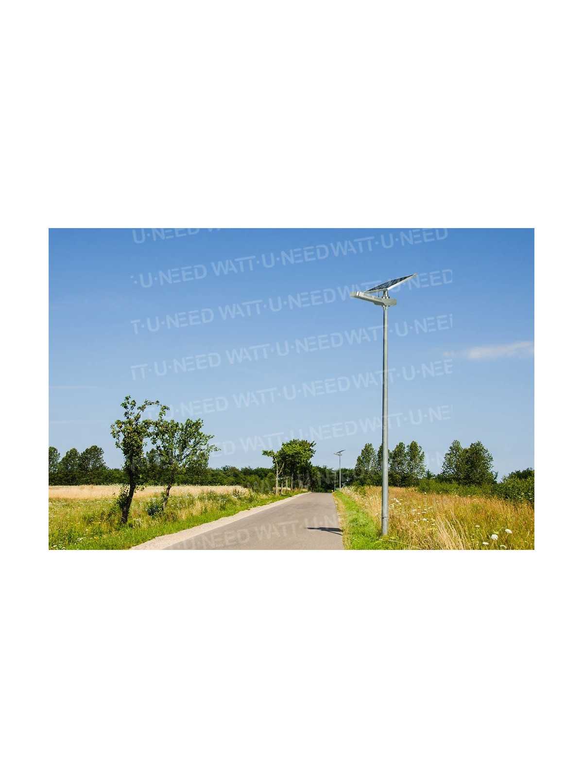 Solar floor lamp - AUTONOMOUS LED WU 70W 18V - Panel 100W*2pcs