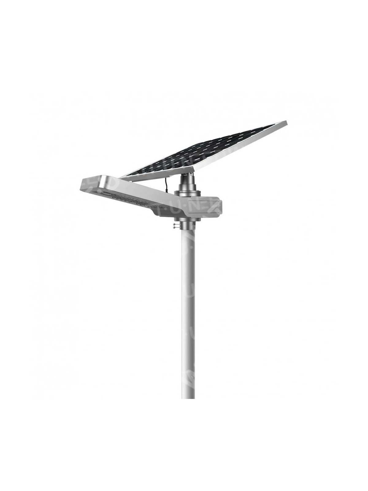 Lampadaire solaire - LED autonome WU 50W 18V - Panneau 150W