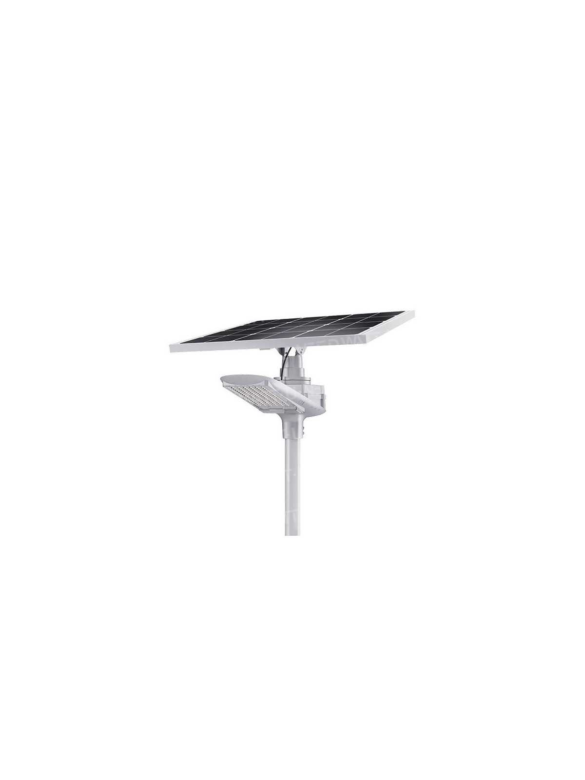 Lampadaire solaire - LED autonome WI 15W 6V - Panneau 60W